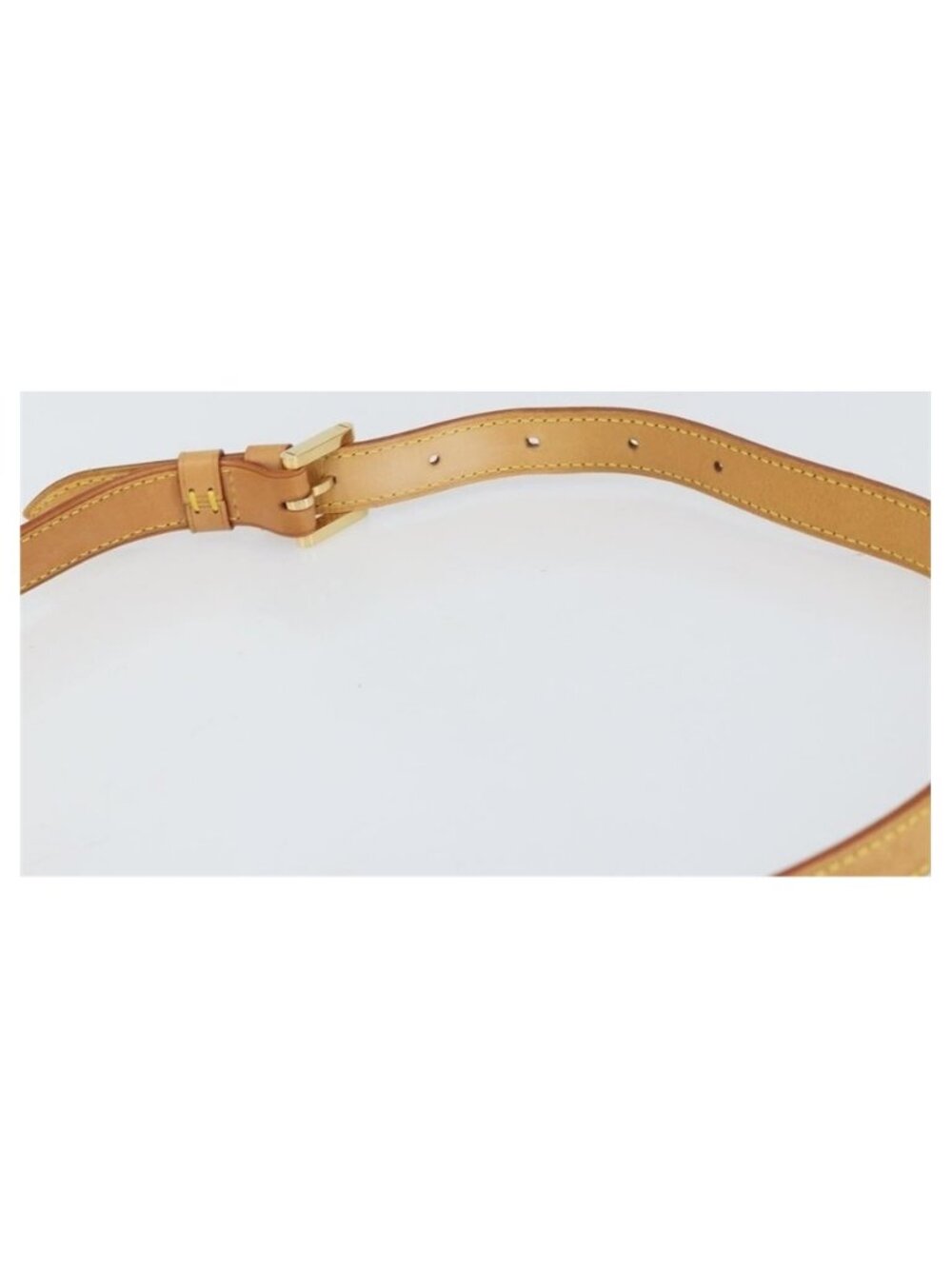 Authentic LOUIS VUITTON Monogram Vernis Thompson Street Bag Beige M91301 LV - Picture 9 of 16
